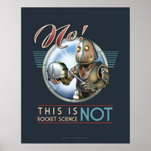 Affiche Ce n'est pas l'affiche d'études spatiales (16x20")