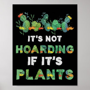 Affiche Ce N'Est Pas L'Atterrissage Si Ses Plantes Jardine