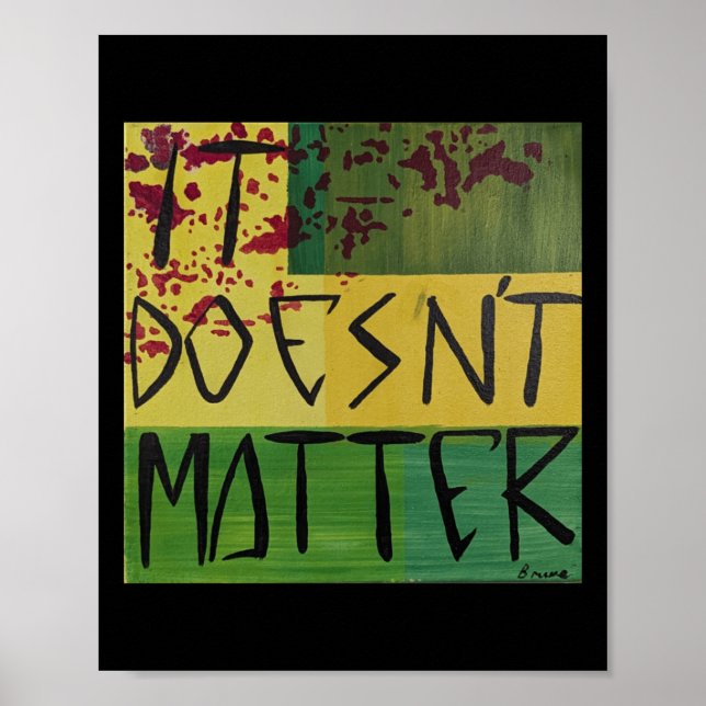 Affiche Ce n'est pas le cas (Devant)