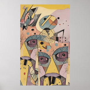 Affiche Ce n'est pas Tiki - Ken Gage Surreal Art