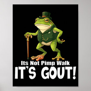 Affiche Ce n'est pas une promenade c'est la goutte Grenoui