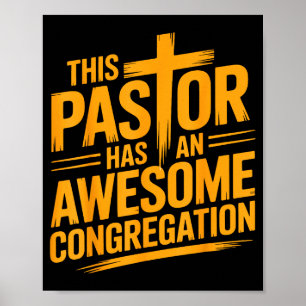 Affiche Ce pasteur a une congrégation chrétienne géniale 