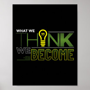 Affiche Ce Que Nous Pensons Devenir Sticker