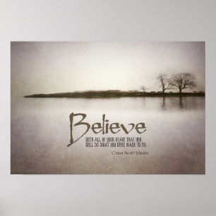 Affiche Ce que vous avez fait