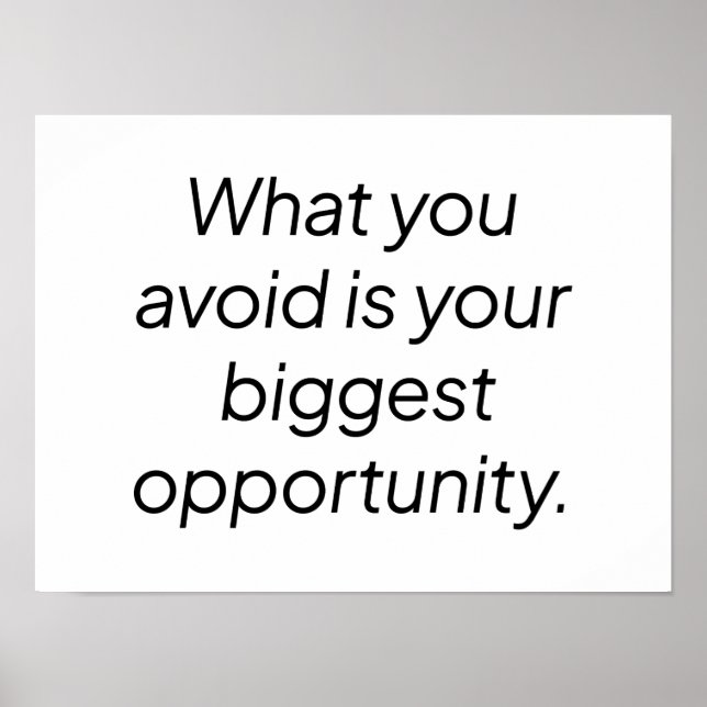 Affiche Ce que vous évitez d'afficher (Devant)