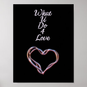 Affiche Ce que vous faites 4 amour