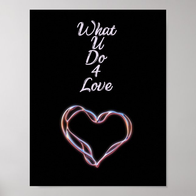 Affiche Ce que vous faites 4 amour (Devant)