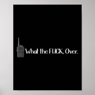 Affiche Ce que Walkie Talkie Over Funny Radio