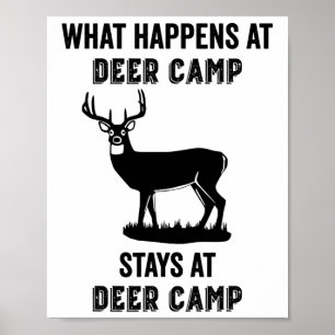 Affiche Ce qui se passe au camp de cerfs reste au camp de