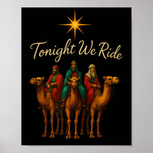 Affiche Ce soir nous chevauchons