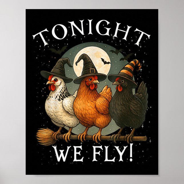 Affiche Ce soir, nous volons Chicken Witch, saison soky fe (Devant)