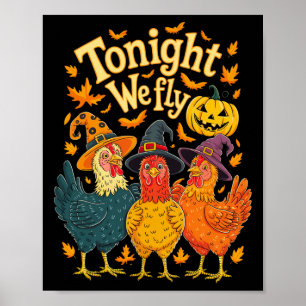 Affiche Ce soir, nous volons drôle de poulet saison Éffray