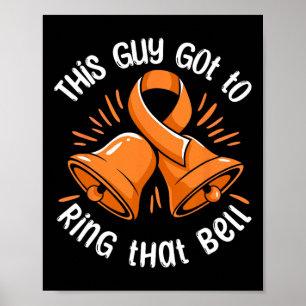 Affiche Ce type a pu sonner cette cloche Leucémie Cancer S