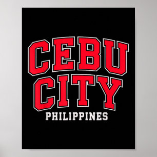 Affiche Cebu City Ph Pinoy Philippines Filipino Hommes fem