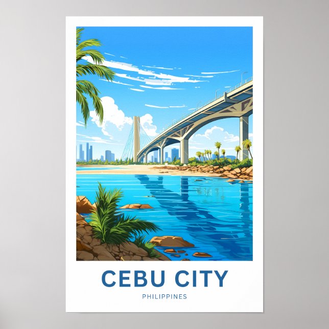 Affiche Cebu City Philippines (Devant)