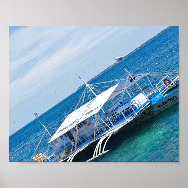 Affiche Cebu des Philippines (Devant)