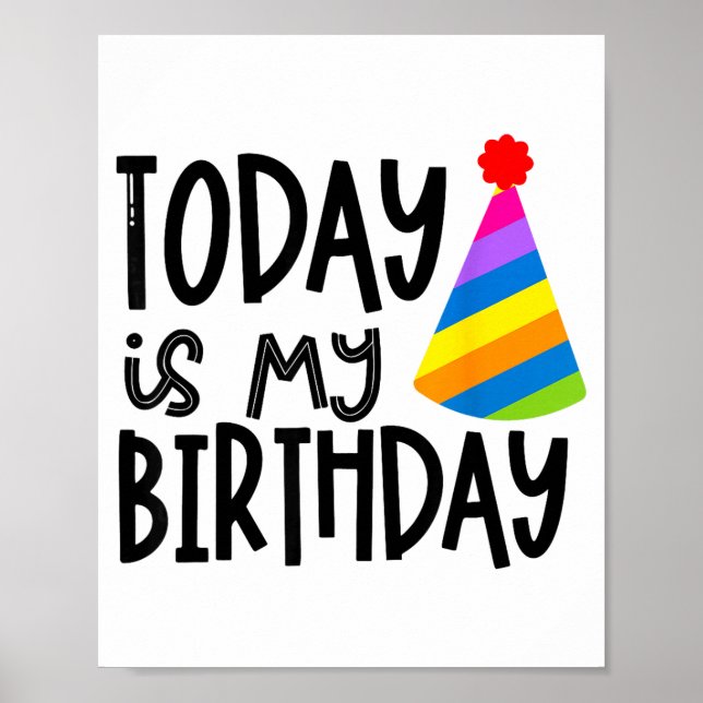 Affiche Ceci dit que aujourd'hui est mon anniversaire - Co (Devant)