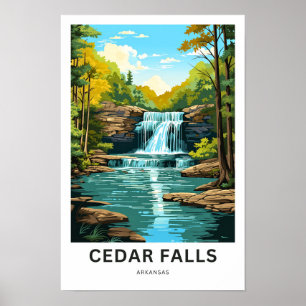 Affiche Cedar Falls Arkansas