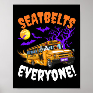 Affiche Ceintures de sécurité Tout le monde Magic School B