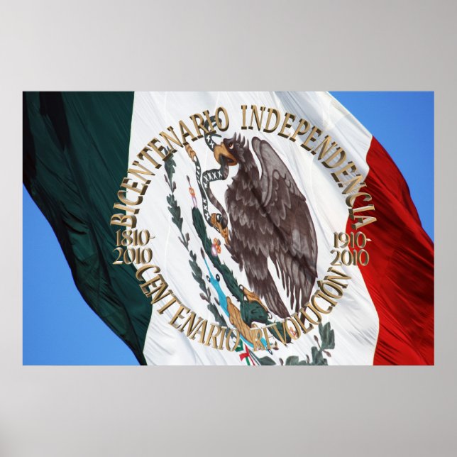 Affiche Célébration de Bicentenario y Centenario (Devant)