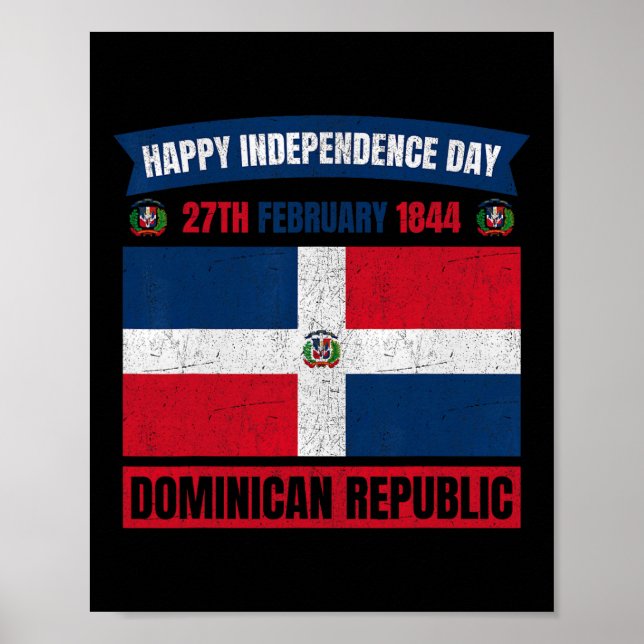 Affiche Célébration de la fête de l'indépendance de la Rép (Devant)