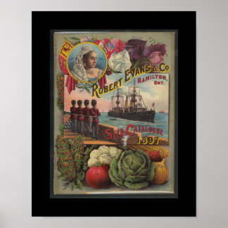 Affiche Célébration de la reine Victoria