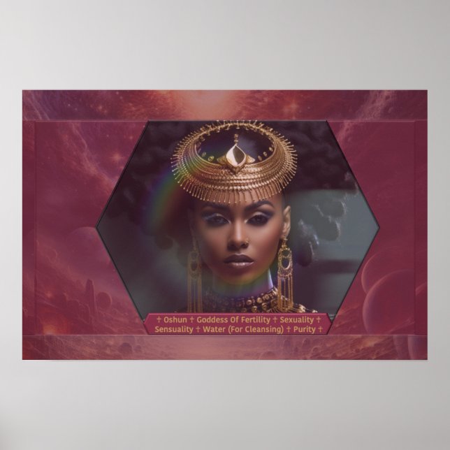 Affiche Célébration de l'Afrique mère (Devant)