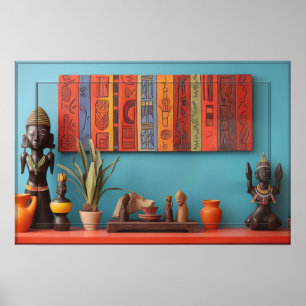 Affiche Célébration de l'Afrique mère