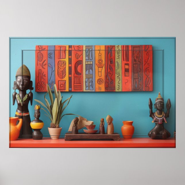Affiche Célébration de l'Afrique mère (Devant)