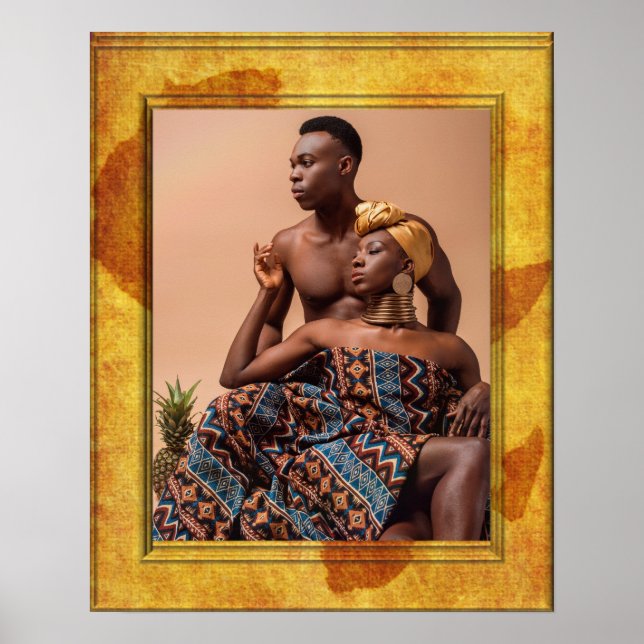 Affiche Célébration de l'Afrique mère (Devant)
