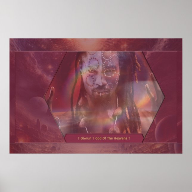 Affiche Célébration de l'Afrique mère (Devant)