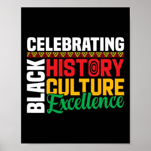 Affiche Célébration de l'excellence de la culture de l'his