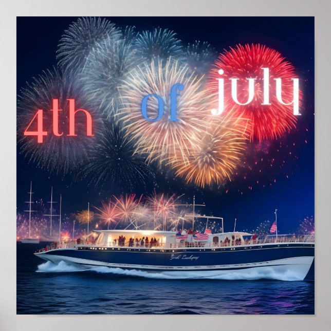 Affiche Célébration du 4 juillet (Devant)