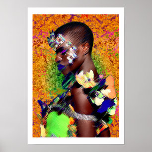 Affiche Célébration du carnaval brésilien
