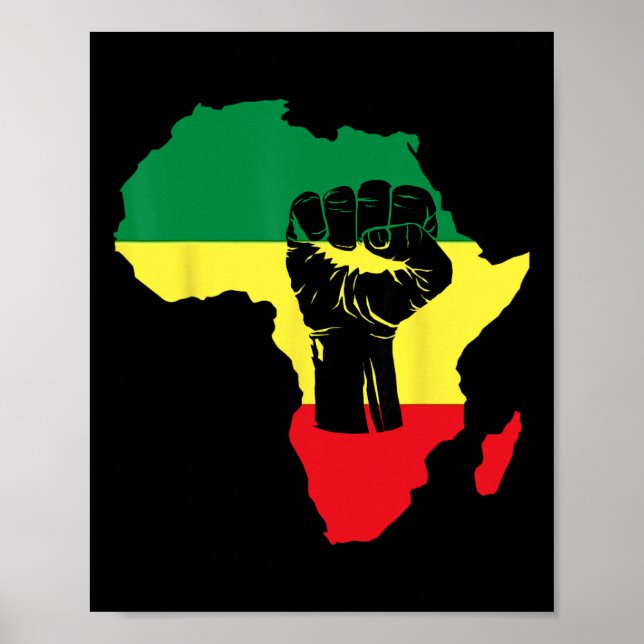 Affiche Célébration du Mois de l'Histoire des Noirs Carte  (Devant)
