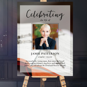 Affiche Célébration religieuse de la vie Photo personnalis