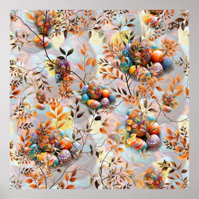 Affiche Célébrations du dimanche de Pâques (Devant)