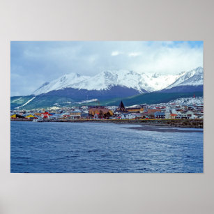Affiche Célèbre Ushuaia - Tierra del Fuego, Argentine
