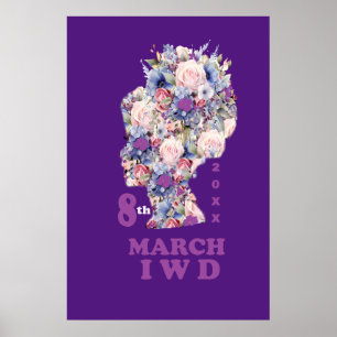 Affiche Célébrez la Journée internationale des femmes 2025