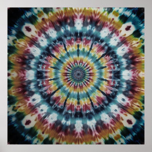 Affiche Célébrez la Journée nationale du Tie-Dye avec un m