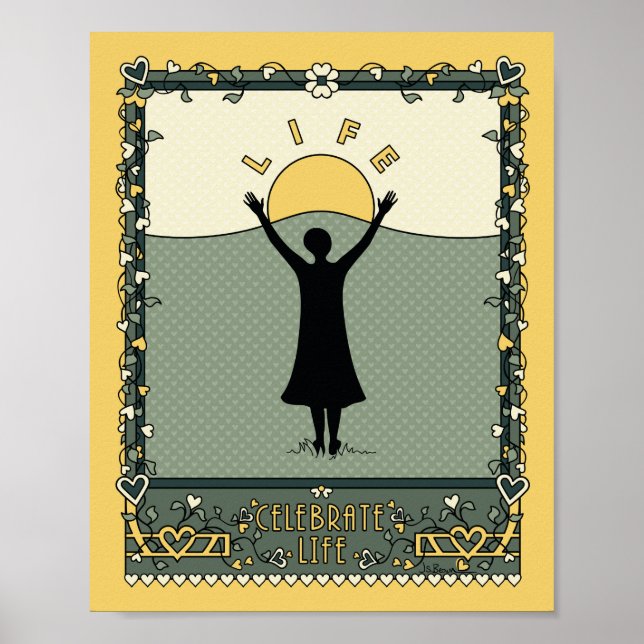 Affiche Célébrez la vie 2_C_8"x10" (Devant)