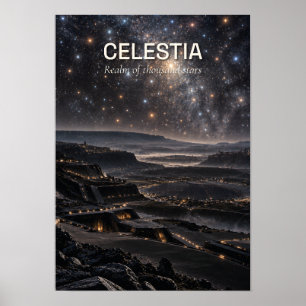 Affiche Celestia — Stellar Observatory World