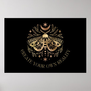 Affiche Celestial Golden Moth