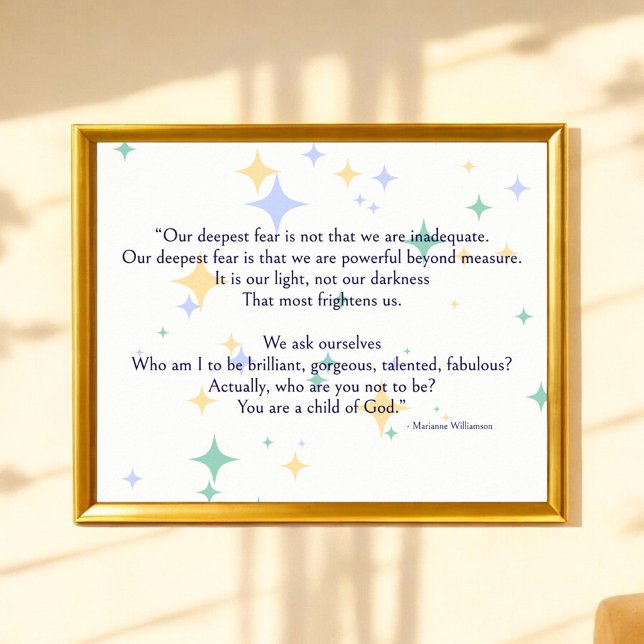 Affiche Celestial Williamson Notre Poème De Peur Le Plus P (Créateur téléchargé)