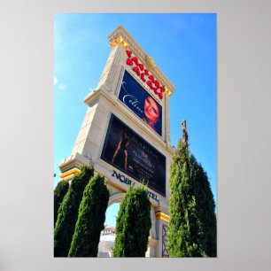 Affiche Celine Dion Caesars Palace Las Vegas Amérique