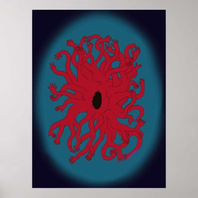 Affiche cellule humaine (Devant)