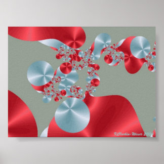 Affiche Cellules rouges et cellules blanches