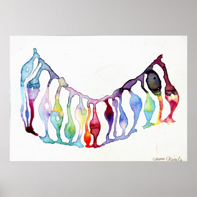 Affiche Cellules souches neuronales (Devant)