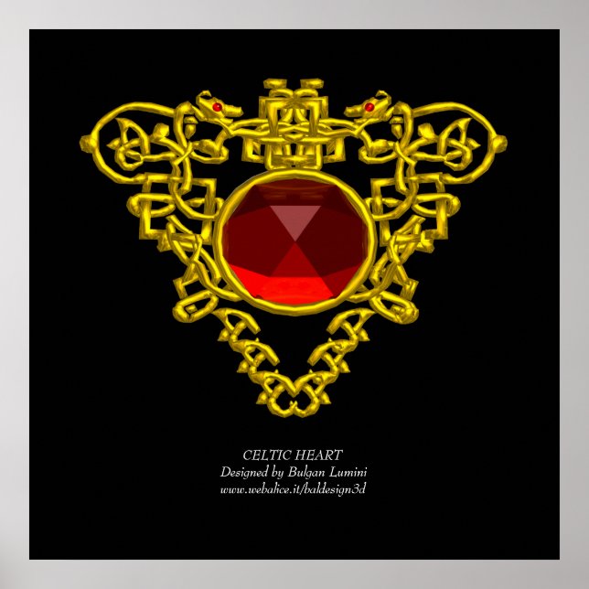 AFFICHE CELTIC HEART (Devant)