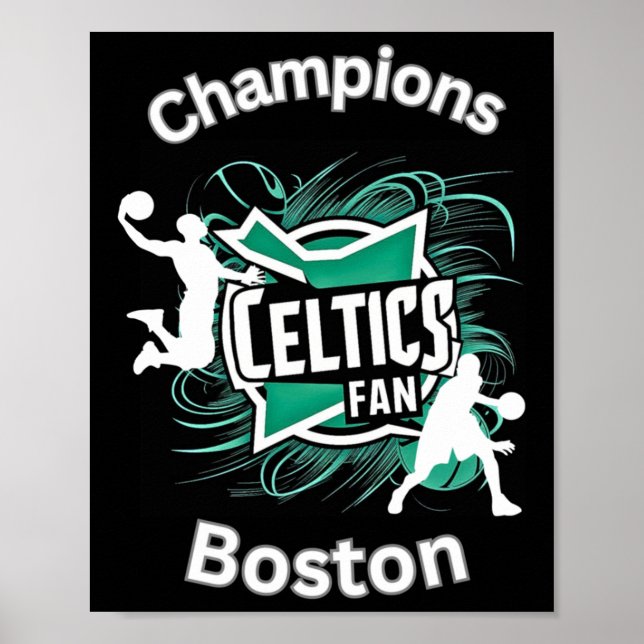 Affiche Celtics Basketball Tri-blend  (Devant)